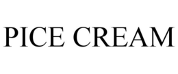 PICE CREAM trademark
