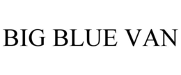 BIG BLUE VAN trademark