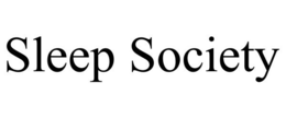 SLEEP SOCIETY trademark