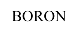 BORON trademark