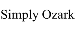 SIMPLY OZARK trademark