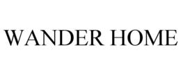 WANDER HOME trademark