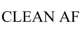 CLEAN AF trademark