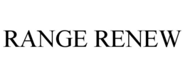RANGE RENEW trademark