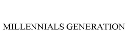 MILLENNIALS GENERATION trademark