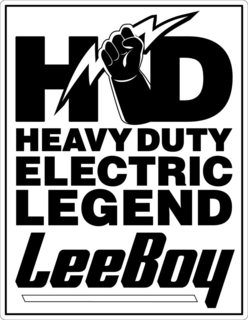 HD HEAVY DUTY ELECTRIC LEGEND LEEBOY trademark