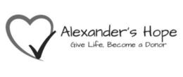 ALEXANDER'S HOPE GIVE LIFE, BECOME A DONOR trademark