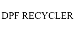 DPF RECYCLER trademark