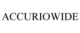 ACCURIOWIDE trademark