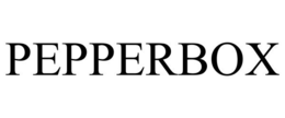 PEPPERBOX trademark