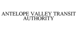 ANTELOPE VALLEY TRANSIT AUTHORITY trademark