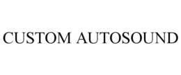 CUSTOM AUTOSOUND trademark