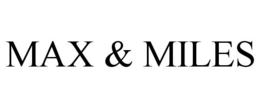 MAX & MILES trademark