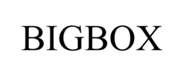 BIGBOX trademark