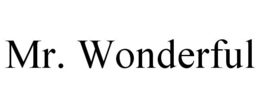 MR. WONDERFUL trademark