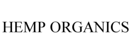 HEMP ORGANICS trademark
