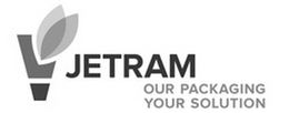 JETRAM OUR PACKAGING YOUR SOLUTION trademark