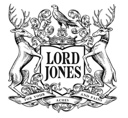 LORD JONES FOR YOUR ACHES AND PAINS trademark