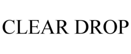 CLEAR DROP trademark