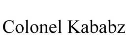 COLONEL KABABZ trademark