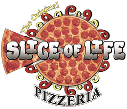 THE ORIGINAL SLICE OF LIFE PIZZERIA trademark
