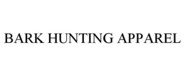 BARK HUNTING APPAREL trademark