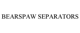 BEARSPAW SEPARATORS trademark