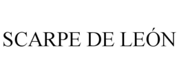 SCARPE DE LEÓN trademark