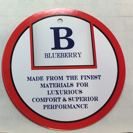 B BLUEBERRY MADE FROM THE FINEST MATERIALS FOR LUXURIOUS COMFORT & SUPERIOR PERFORMANCE trademark