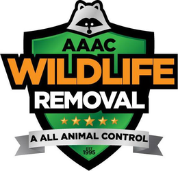 AAAC WILDLIFE REMOVAL A ALL ANIMAL CONTROL EST. 1995 trademark
