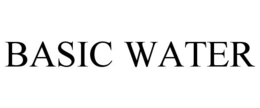 BASIC WATER trademark