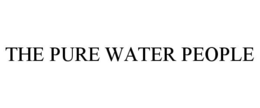 THE PURE WATER PEOPLE trademark