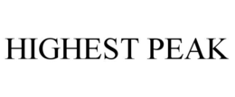HIGHEST PEAK trademark