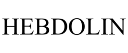 HEBDOLIN trademark