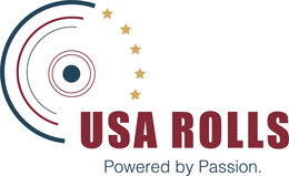 USA ROLLS POWERED BY PASSION. trademark