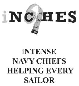 INCHES 1 2 3 12 13 INTENSE NAVY CHIEFS HELPING EVERY SAILOR trademark
