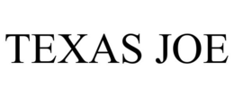 TEXAS JOE trademark
