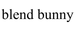 BLEND BUNNY trademark