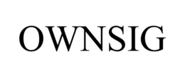 OWNSIG trademark