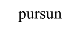 PURSUN trademark
