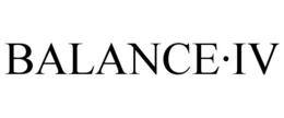 BALANCE·IV trademark