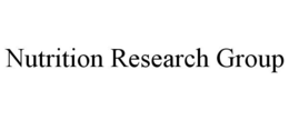 NUTRITION RESEARCH GROUP trademark