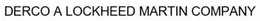 DERCO A LOCKHEED MARTIN COMPANY trademark