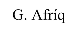 G. AFRÍQ trademark