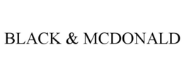 BLACK & MCDONALD trademark