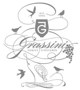 EST. 2002 G 5 GRASSINI FAMILY VINEYARDS trademark