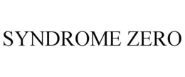 SYNDROME ZERO trademark