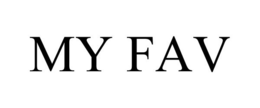 MY FAV trademark