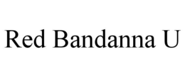 RED BANDANNA U trademark