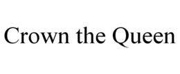 CROWN THE QUEEN trademark